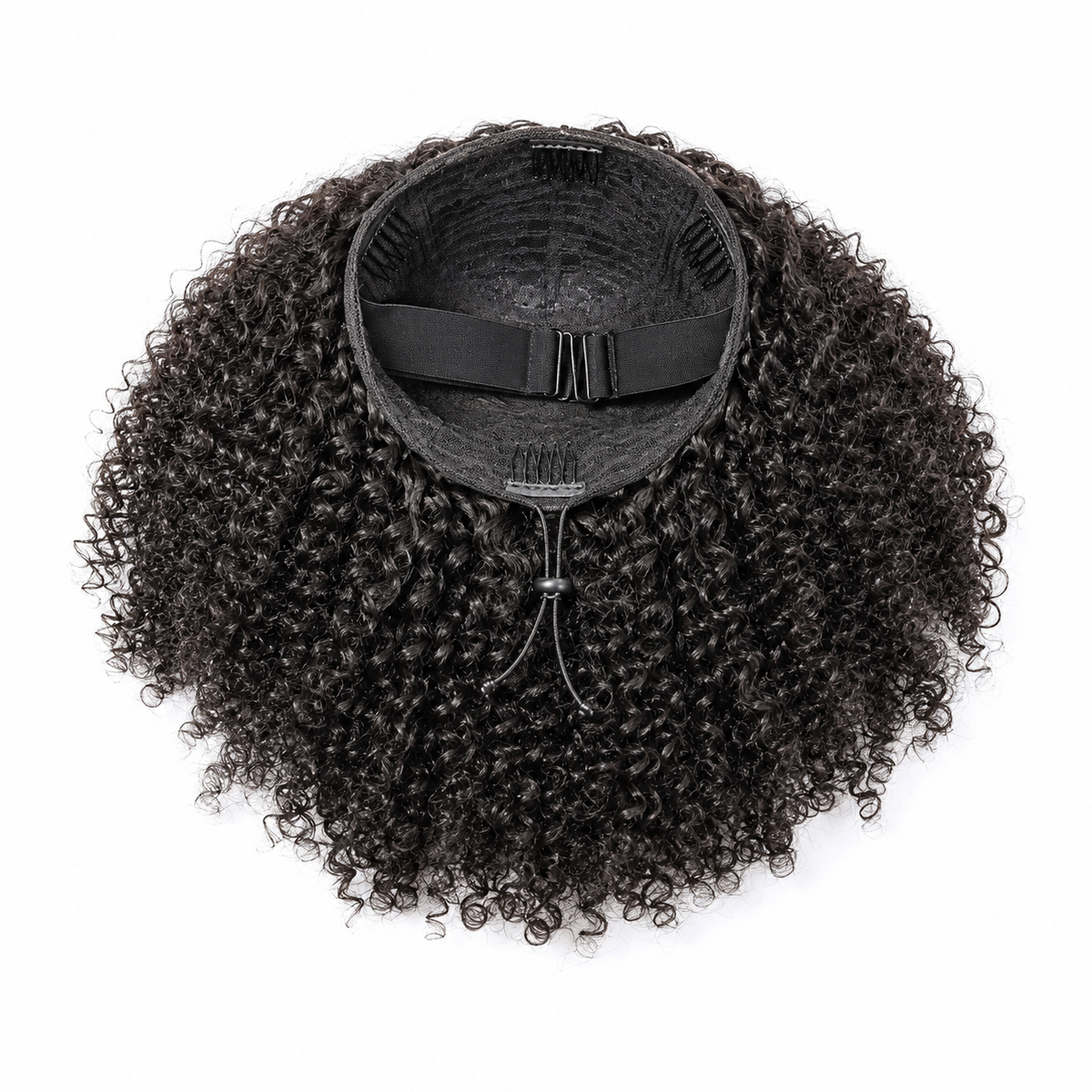 Cocoa Curly Half Wig